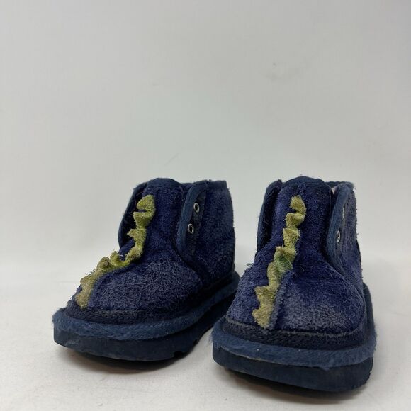 Ugg Australia Kid's sz 6 Dydo Neumel II Dinosaur Navy Blue Boots Toddler Boy - Picture 10 of 10